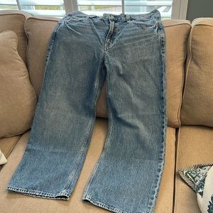 Gap Low Stride wide leg jeans, size 29/8P
